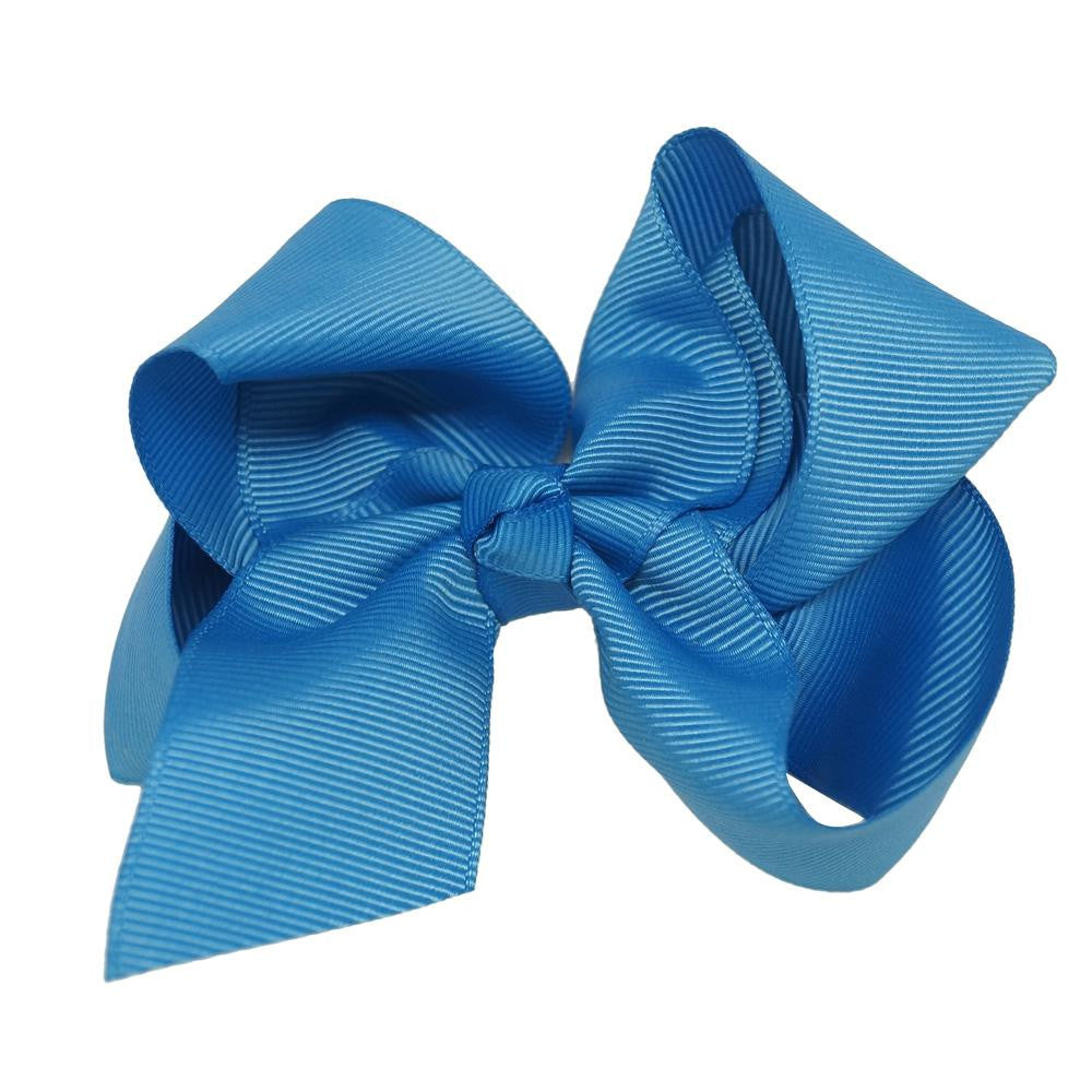 Baby Ribbon Bow With Hair Clips Baby Girl Hair Bows Boutique Hair Bows - Shopy Max