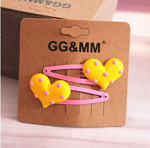 New Arrival styling tools Love dots Hairpin headwear hair accessories make