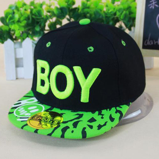 Hot Sale New Spring Summer Baby 3D Letter BOY cap boy Adjustable Baseball Cap 3-8