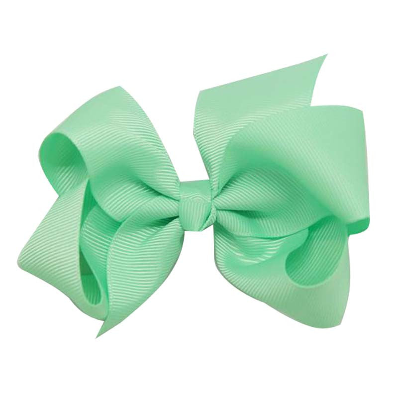 Baby Ribbon Bow With Hair Clips Baby Girl Hair Bows Boutique Hair Bows - Shopy Max