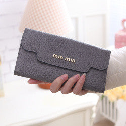 2016 fashion women business wallet genuine leather women