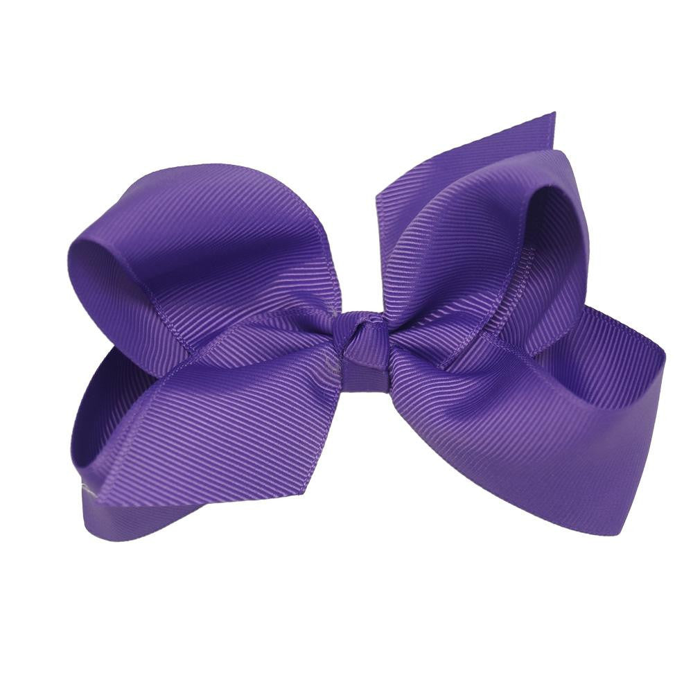 Baby Ribbon Bow With Hair Clips Baby Girl Hair Bows Boutique Hair Bows - Shopy Max