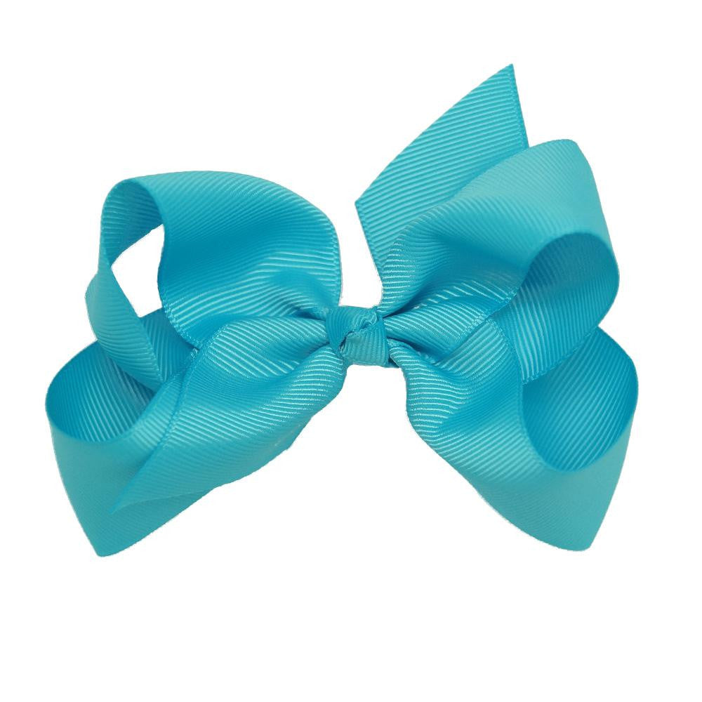 Baby Ribbon Bow With Hair Clips Baby Girl Hair Bows Boutique Hair Bows - Shopy Max