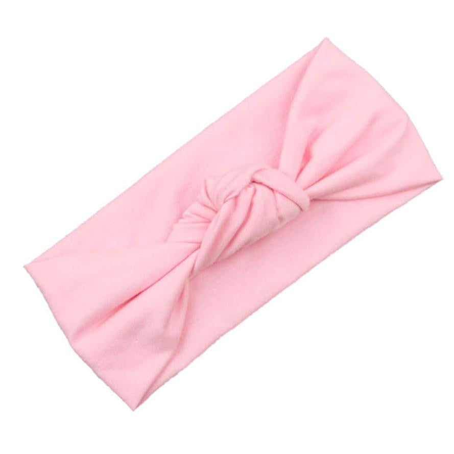 Cotton Baby Turban Headband Enfeites De Cabelo Infantil Accessories Wholesale Head Band Hair #2898