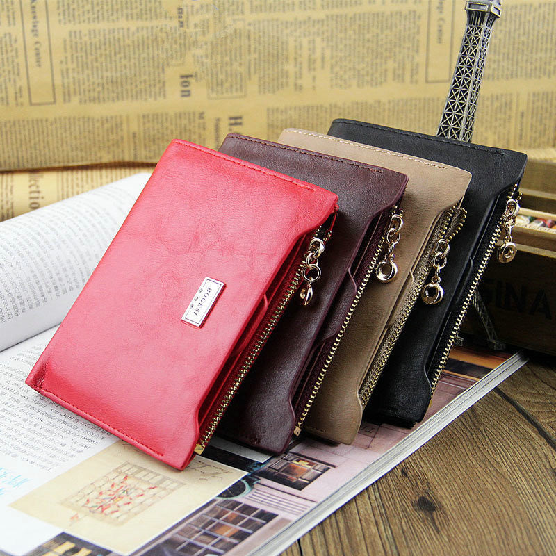 Long Design Zipper Wallet Women Ladies Purses With Card Holder Luxury