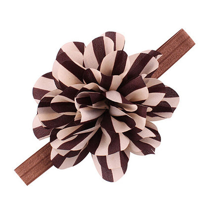 Best Deal New Fashion 1PC Lovely Baby Girls Headbands Striped Flower Headbands