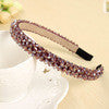 Fashion Shining Full Crystal Modern Style Rhinestone Headband Hairbands Headwear - Shopy Max