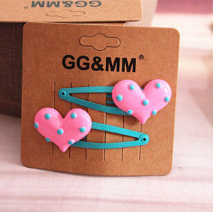 New Arrival styling tools Love dots Hairpin headwear hair accessories make