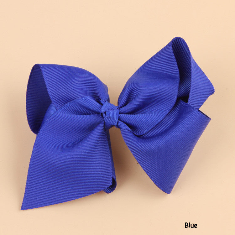 Cute Baby Grosgrain Ribbon Bow Hair Clip Pin Flower Baby Girl Headdress Accessories