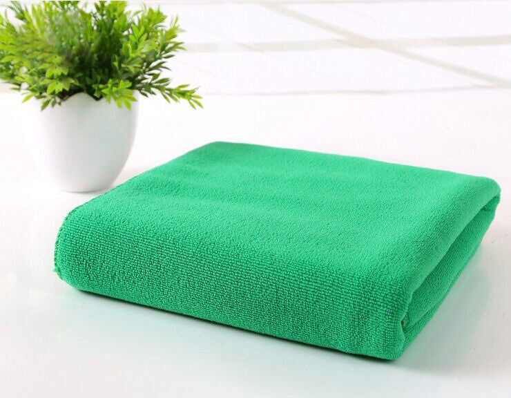 1 Pc 70x140cm Bamboo Towel Bath Shower Fiber Cotton Super Absorbent Home Hotel - Shopy Max