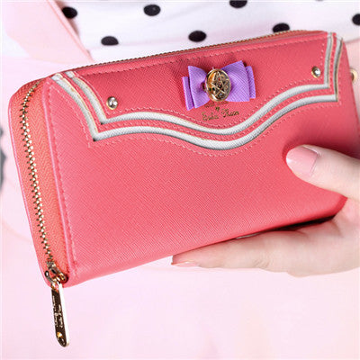 2016 New Samantha Vega Sailor Moon Ladies Long Zipper Female Bag Women - Shopy Max