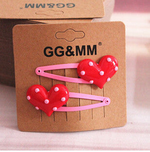 New Arrival styling tools Love dots Hairpin headwear hair accessories make