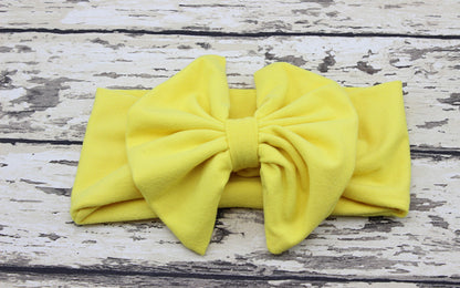 5" Cotton Large Bowkont Baby girls Headbands Vintage sector Big bows For Children