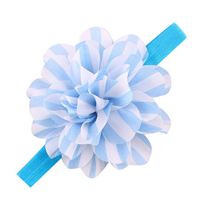 Best Deal New Fashion 1PC Lovely Baby Girls Headbands Striped Flower Headbands