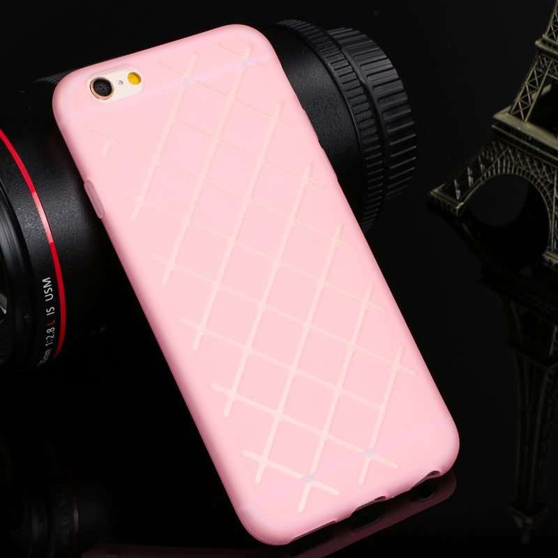 Hot fashion Phone Accessories Soft Silicon TPU Cover For iPhone 6 Case for Apple iPhone6 4.7 6s Candy Colors Luxury Thin Back