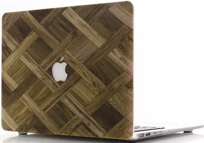 Wood Marble Hard Case For apple Macbook Air 11 12 13 15 or Retina