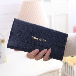 2016 fashion women business wallet genuine leather women