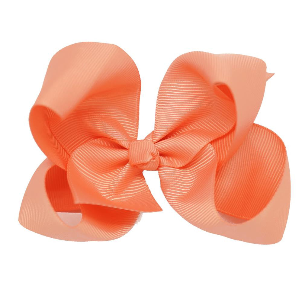 Baby Ribbon Bow With Hair Clips Baby Girl Hair Bows Boutique Hair Bows - Shopy Max