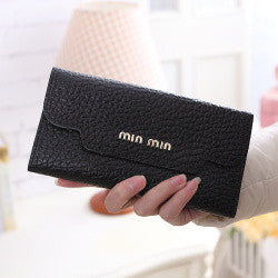 2016 fashion women business wallet genuine leather women