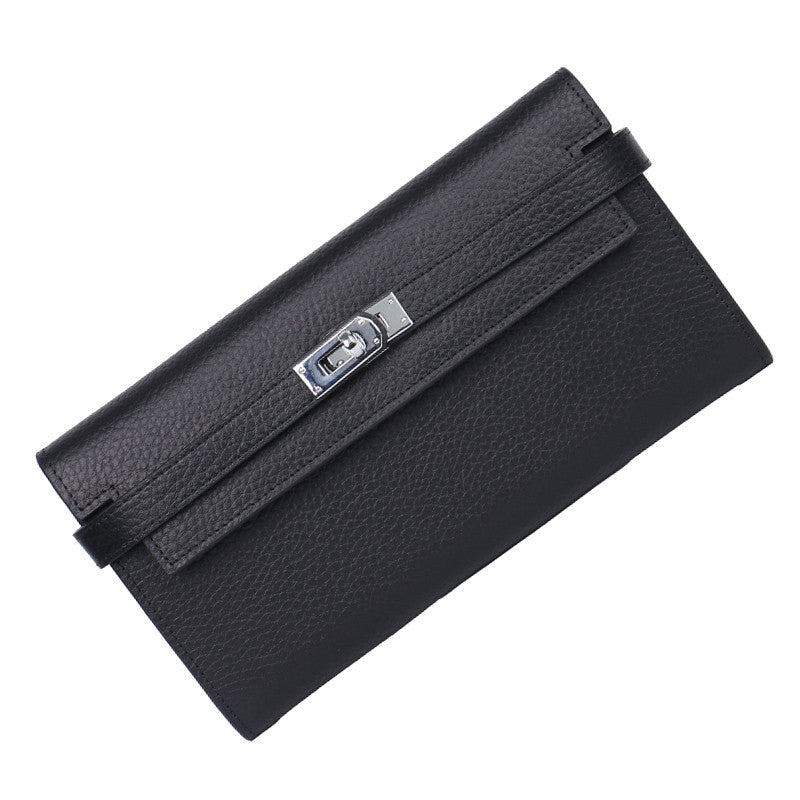 Genuine Leather Wallet Women Famous Brand Wallet Designer Long Wallets 2016 Lady Purse - Shopy Max