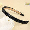 Fashion Shining Full Crystal Modern Style Rhinestone Headband Hairbands Headwear - Shopy Max