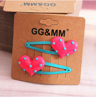 New Arrival styling tools Love dots Hairpin headwear hair accessories make