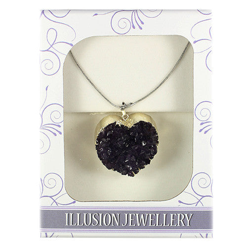 Uruguan Amethyst Heart Pendant