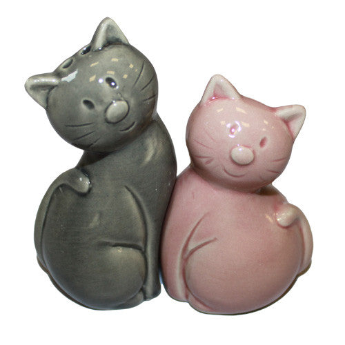 Salt & Pepper - Cats - Pink and Grey - Shopy Max