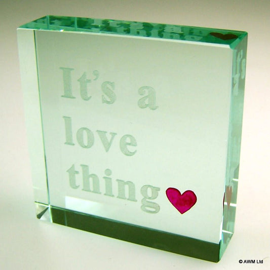 Message Block - It's a Love Thing - Shopy Max