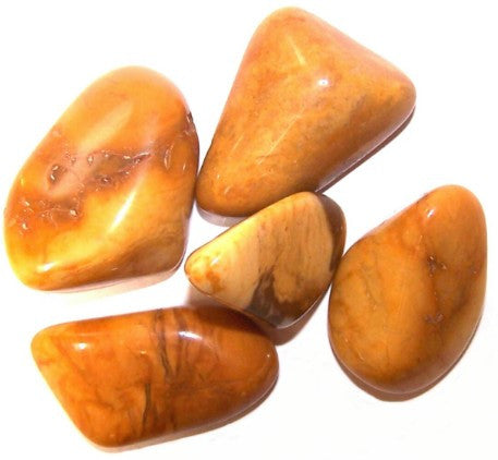 Yellow Jasper Stone Large Tumble Stones