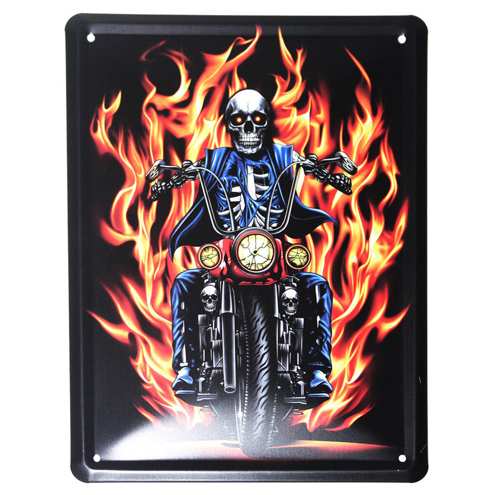 Metal Plaque - Hells Angels