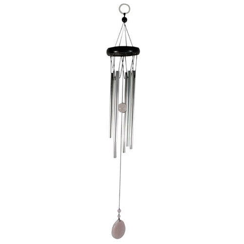 Gem Windchime - Rose Quartz - Peardrop - Shopy Max