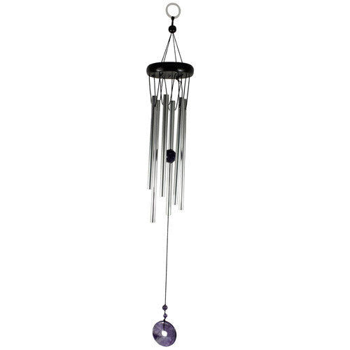 Gem Windchime - Amethyst - Holed Donut - Shopy Max