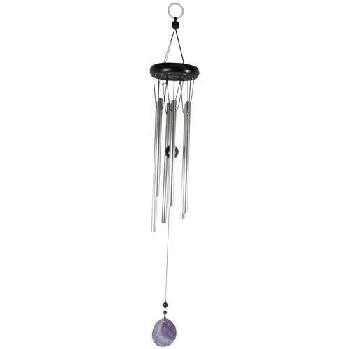 Gem Windchime - Amethyst - Peardrop - Shopy Max